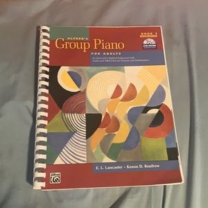 Alfred’s Group Piano For Adults Book 1 with CD